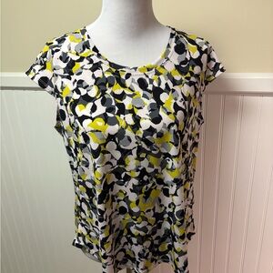 Stylish Women's Abstract Print Top